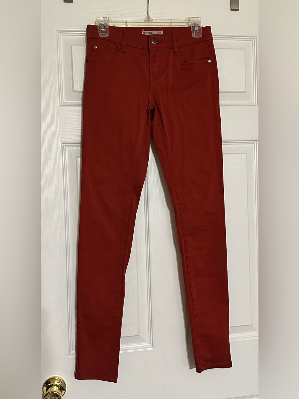 Love Culture Rust Skinny Pants